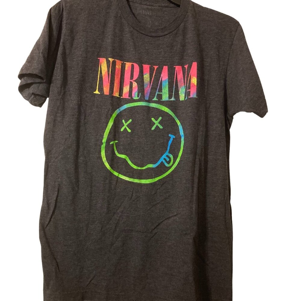 Nirvana Black T-Shirt Large
